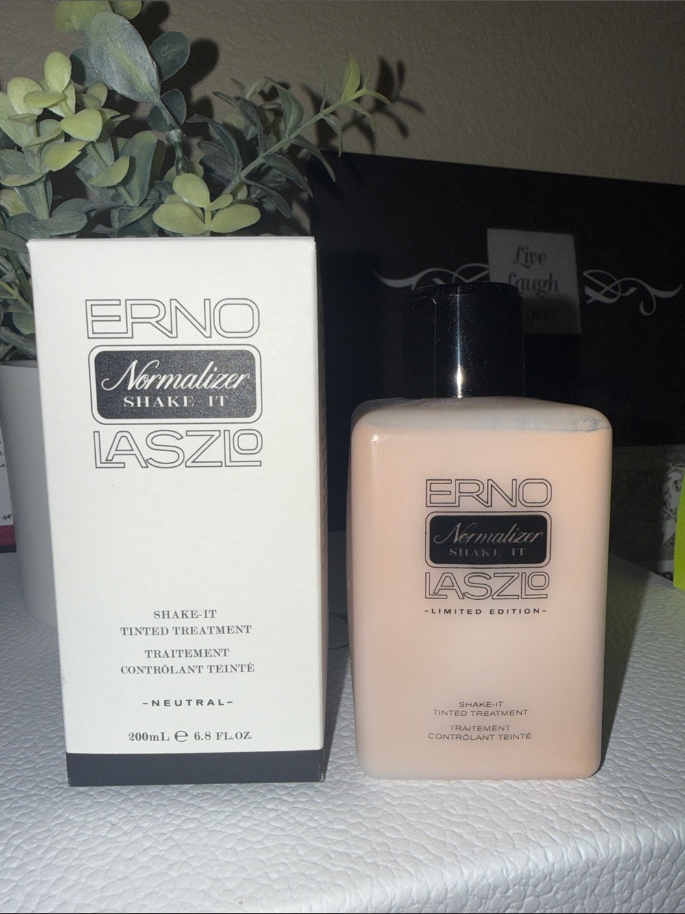 Erno Laszlo Shake-It Tinted Treatment 6.8 oz 200mL New In Box Soft Matte Finish